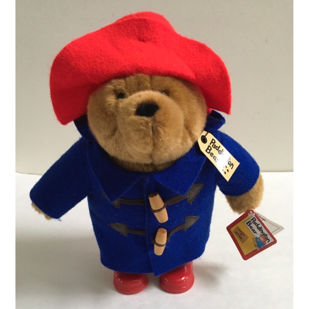 Paddington Bear By Augusta du Bay 2005, In Red Boots 11" Plush With Tags